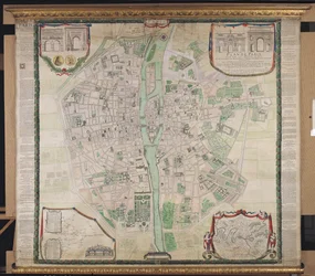 Plan of Paris, 1676